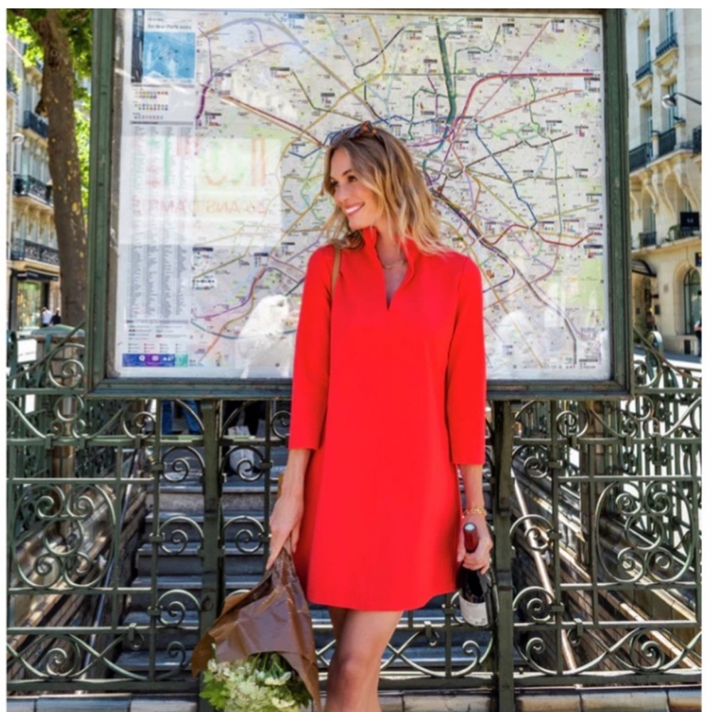Tuckernuck Red Midi Dress
